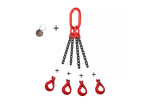 Zawiesie łańcuchowe 4-cięgnowe 26,5t z hakiem bezpiecznym L-1,0m 