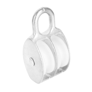 Bloczek do lin ocynkowany podwójny 30mm