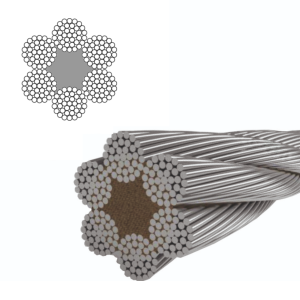 Lina Stalowa Ocynkowana 6x37M-FC - 14 mm PN-EN 12385-4 - 1 metr