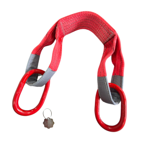 Zawiesie pasowe z ogniwami typ C2, DOR 5 ton, L - 3 m, taśma 150mm