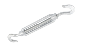 Śruba rzymska M6 ocynkowana hak-hak do 100kg 