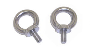 Śruba z uchem stal nierdzewna M6 wytrzymałość do 90 kg 