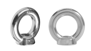 Nakrętka z uchem stal nierdzewna M8 wytrzymałość do 140 kg 