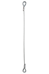 Zawiesie linowe kausza - kausza, lina 14mm, DOR 2120kg, L-5m