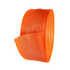 Taśma poliestrowa 300 mm – 45000 daN / 45 t – POMARAŃCZOWA